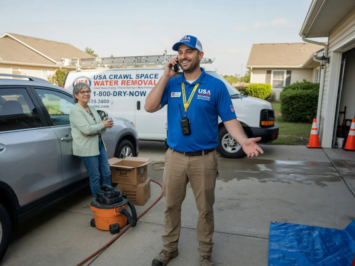 Crawl Space Water Removal Bluffton, SC FAQs